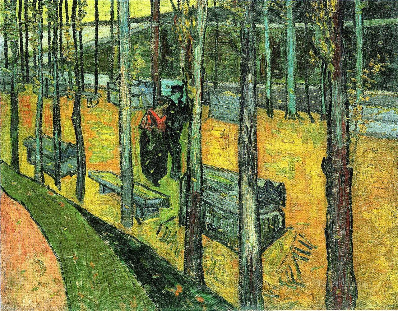 Alychamps Autumn Vincent van Gogh Oil Paintings